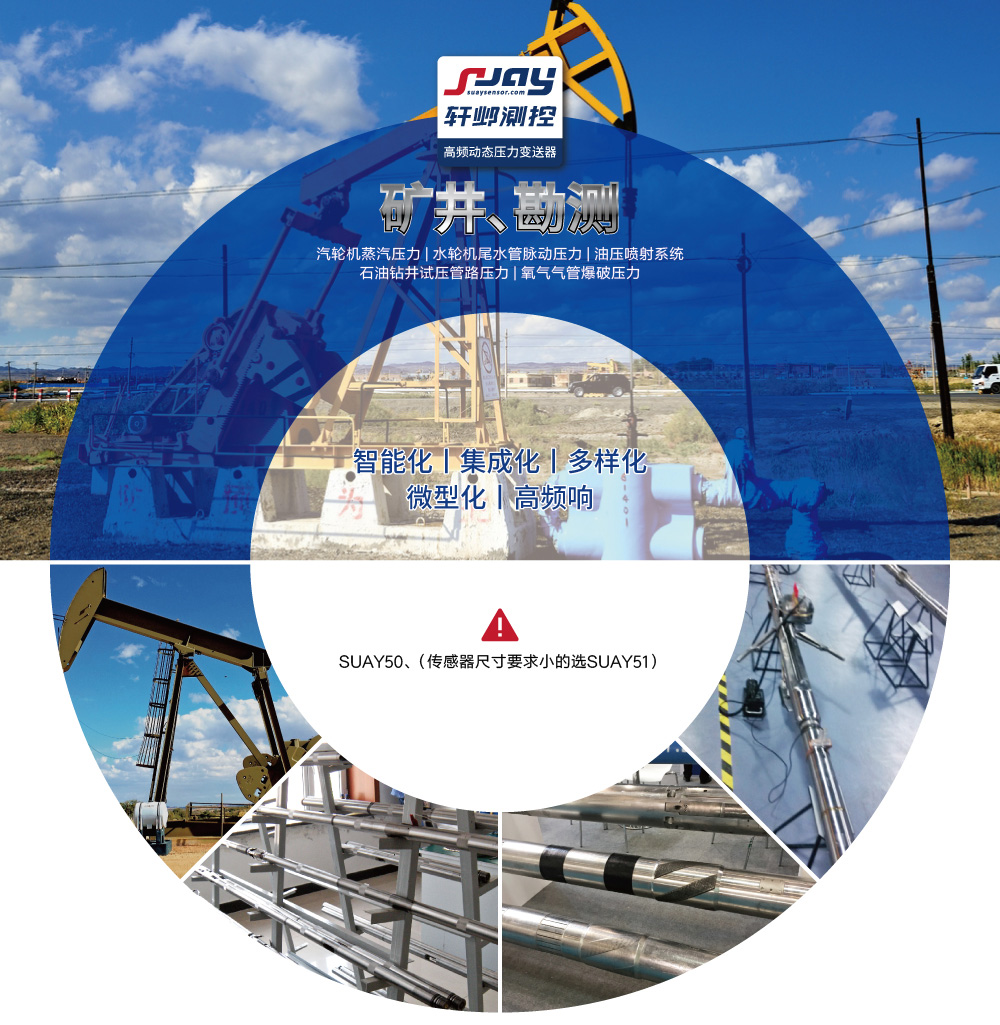 礦井勘測（汽輪機蒸汽、水輪機尾水管脈動、油壓噴射系統）